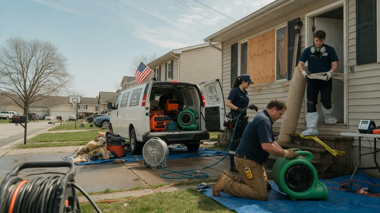 Water Damage Restoration in Allendale, MI near me